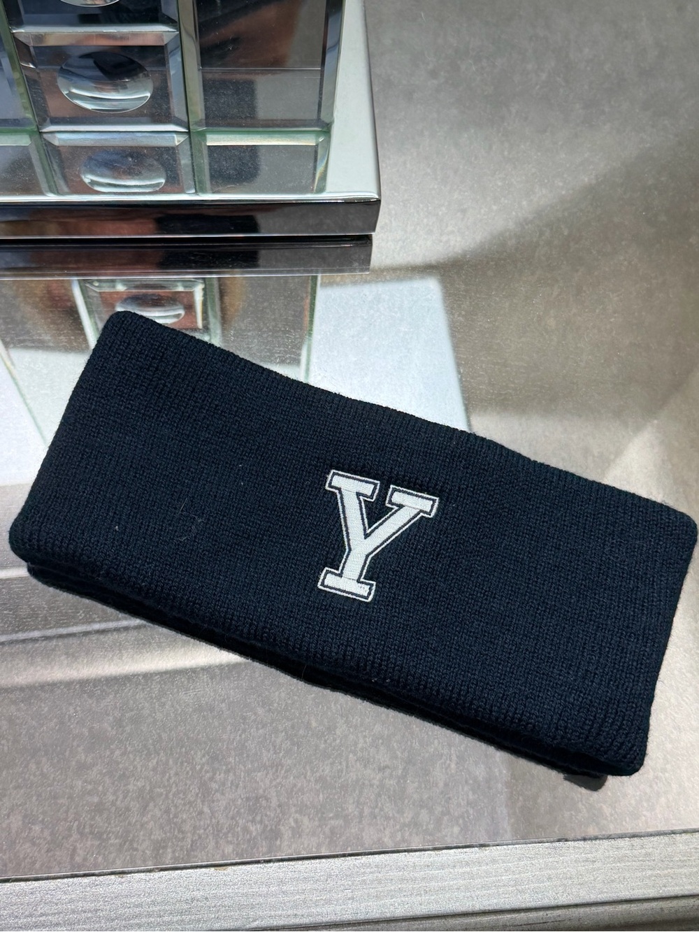 Navy Yale Bulldogs Headband